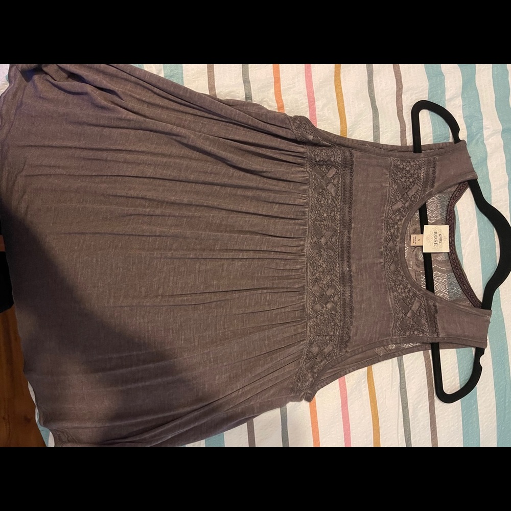 Purplish/grey tank top